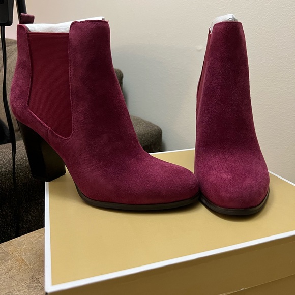 Michael Kors Lottie Suede Booties - Picture 5 of 9